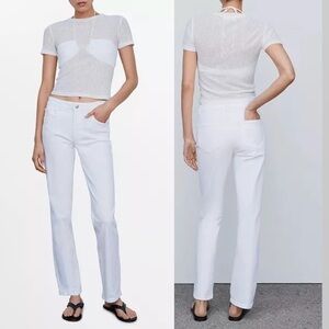 MNG Women’s Mid Waist Jeans | Size 4 |‎ NWT | BB4